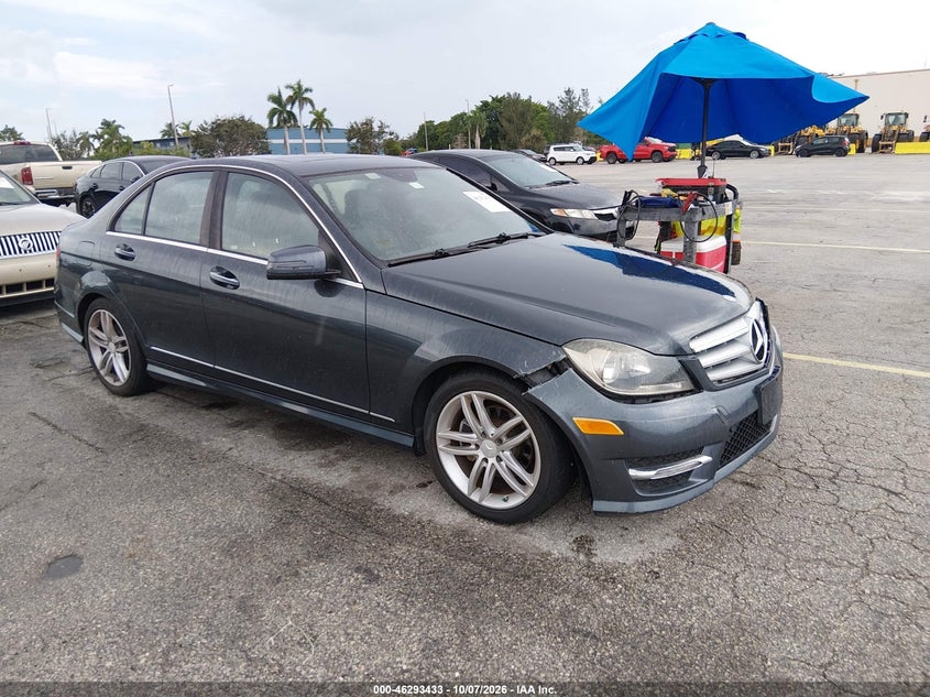 Vin: wddgf4hb6dg101234, lot: 46793596, mercedes-benz c 250 sport 20131