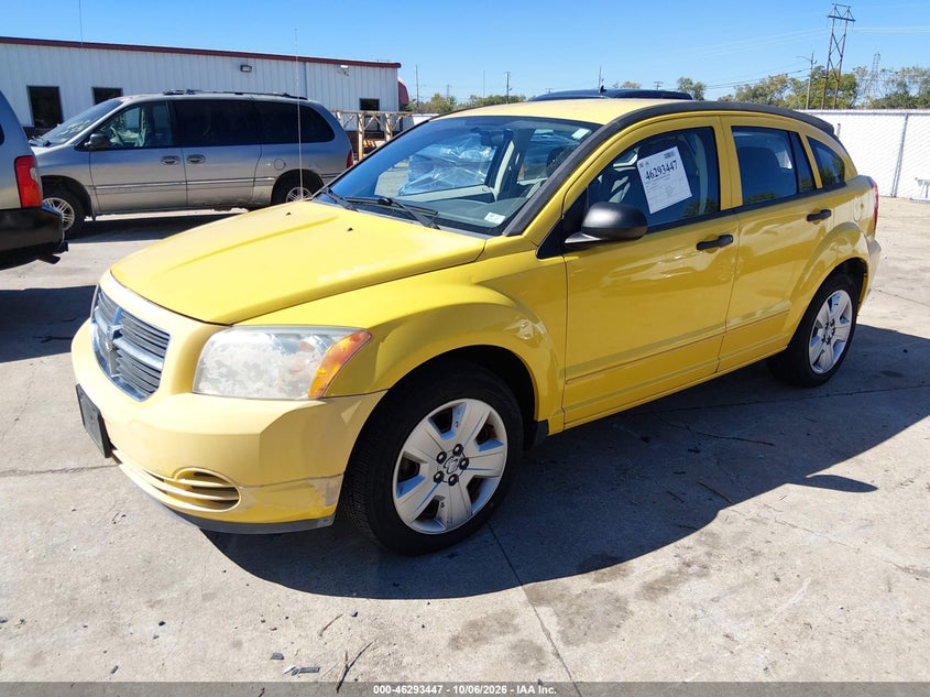 DODGE CALIBER 2007 VIN 1B3HB48B47D551952
