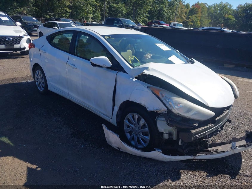 Vin: 5npdh4ae3ch066884, lot: 46793654, hyundai elantra gls 20121