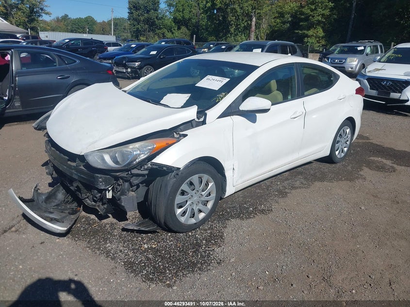 Vin: 5npdh4ae3ch066884, lot: 46793654, hyundai elantra gls 20122