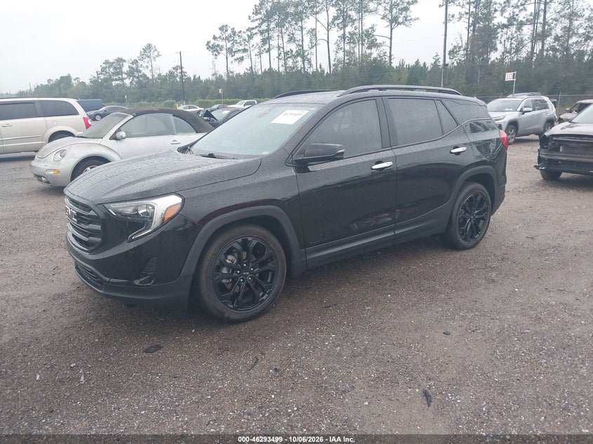 Vin: 3gkalpev1ml398423, lot: 46793662, gmc terrain fwd slt 20212