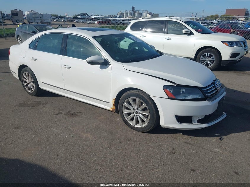 2012 Volkswagen Passat 2.5l SEL