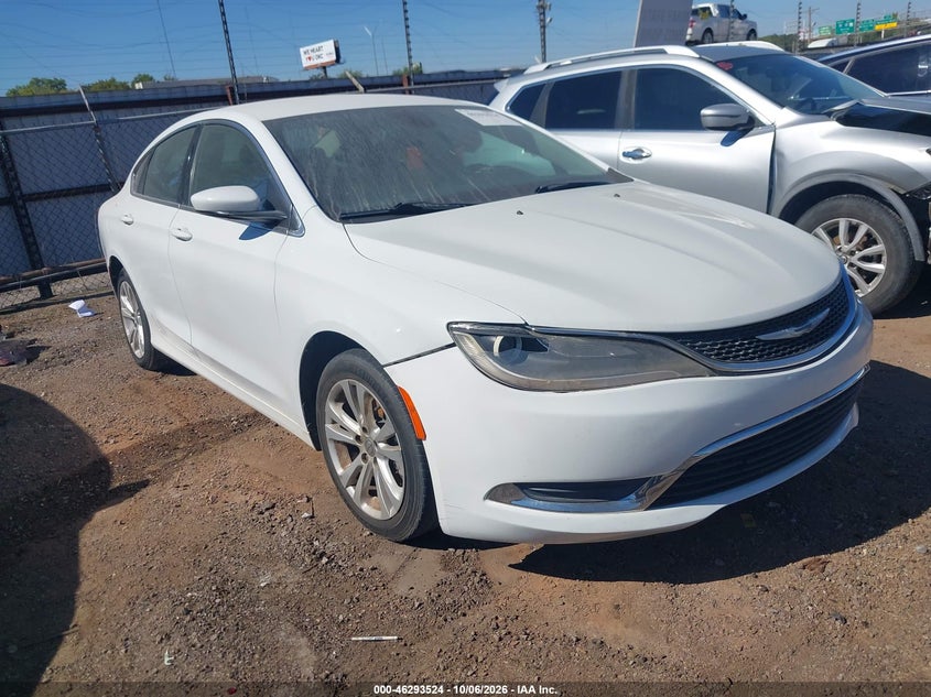 Vin: 1c3cccab5fn529823, lot: 46793687, chrysler 200 limited 20151