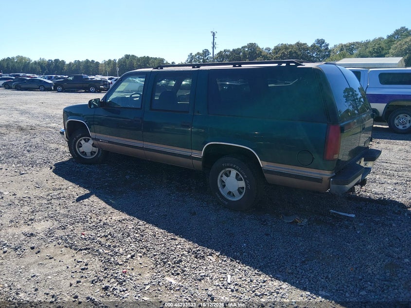 CHEVROLET SUBURBAN 1996 VIN 1GNEC16R4TJ387313
