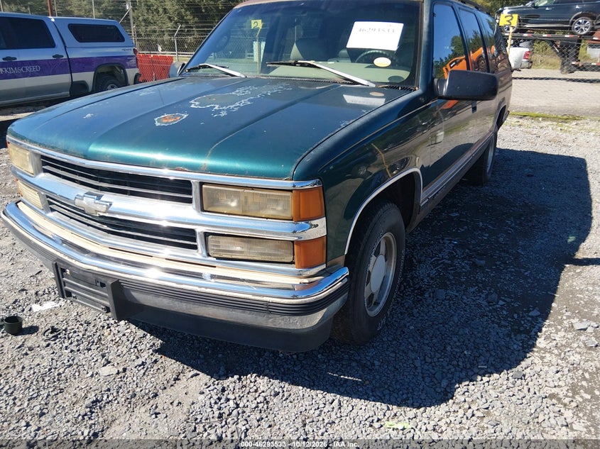CHEVROLET SUBURBAN 1996 VIN 1GNEC16R4TJ387313