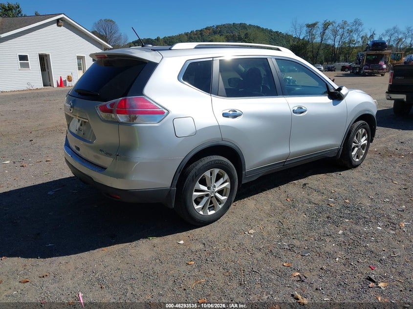 Vin: knmat2mv7fp568503, lot: 46793698, nissan rogue sv 20154
