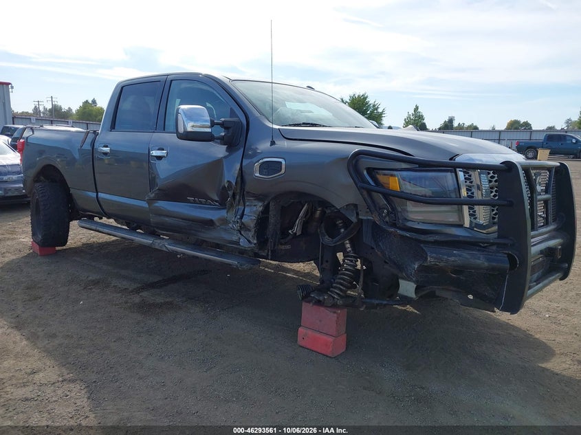 Vin: 1n6ba1f44gn516216, lot: 46793724, nissan titan xd platinum reserve diesel/pro-4x diesel/s/sl diesel/sv diesel 20161