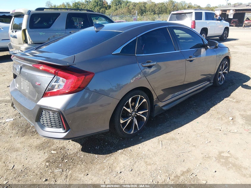 Vin: 2hgfc1e5xjh701185, lot: 46793726, honda civic si 20184