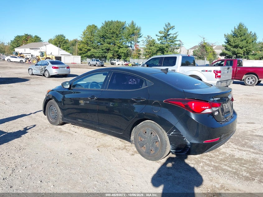 Vin: 5npdh4ae8gh701197, lot: 46793736, hyundai elantra se 20163