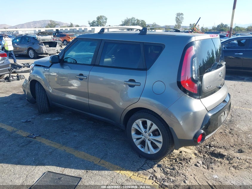 Vin: kndjp3a59g7389024, lot: 46793815, kia soul + 20163