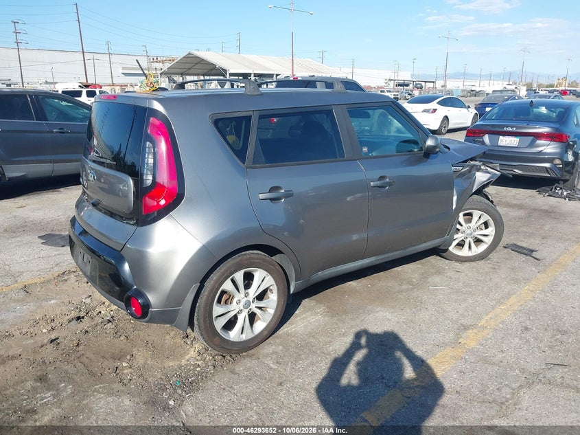 Vin: kndjp3a59g7389024, lot: 46793815, kia soul + 20164