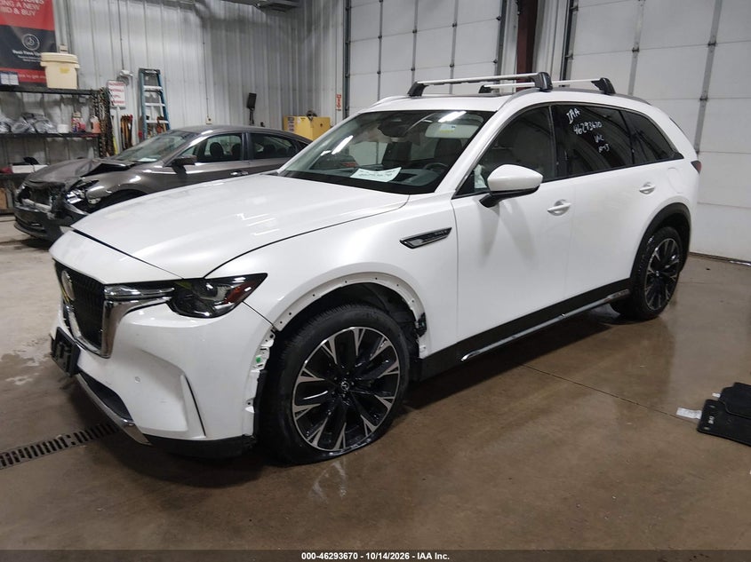 Vin: jm3kkdha8r1104712, lot: 46793833, mazda cx-90 phev premium 20242