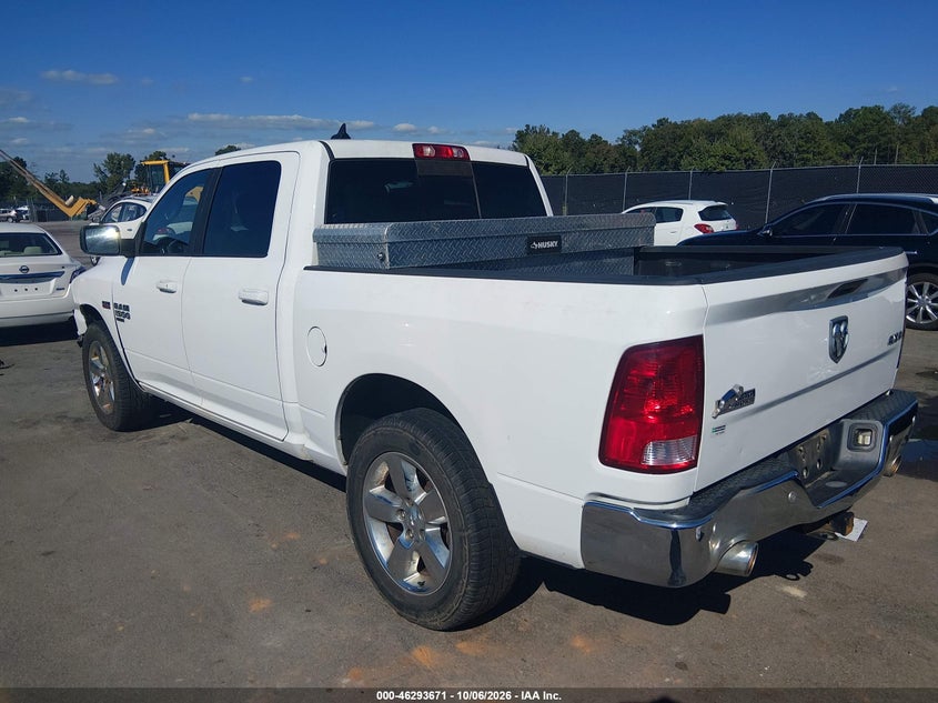 Vin: 1c6rr7lt2ks735458, lot: 46793834, ram 1500 classic big horn  4x4 5'7 box 20193