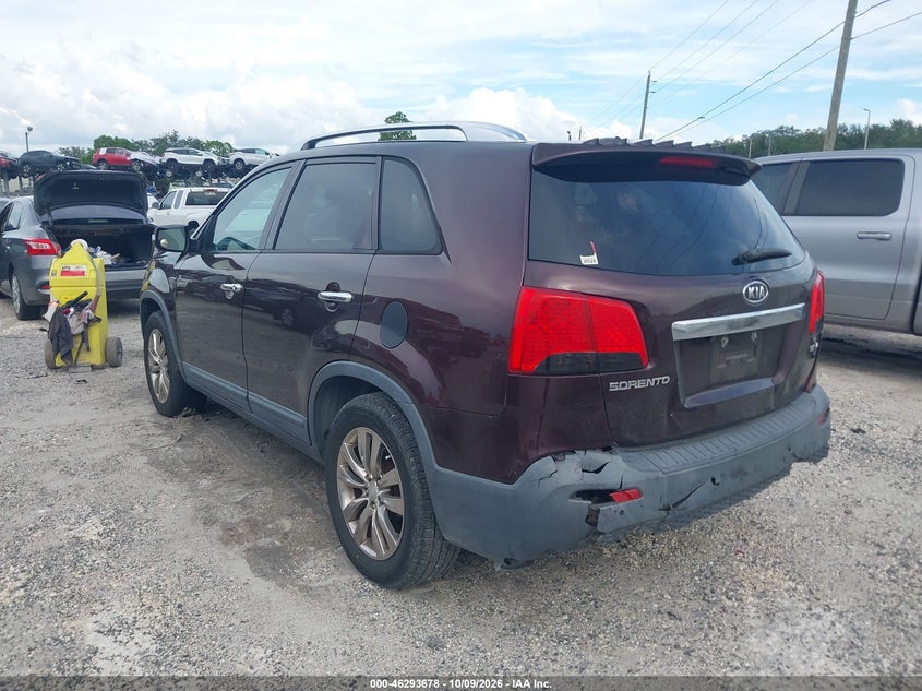 Vin: 5xyku4a23bg140934, lot: 46793841, kia sorento ex v6 20113