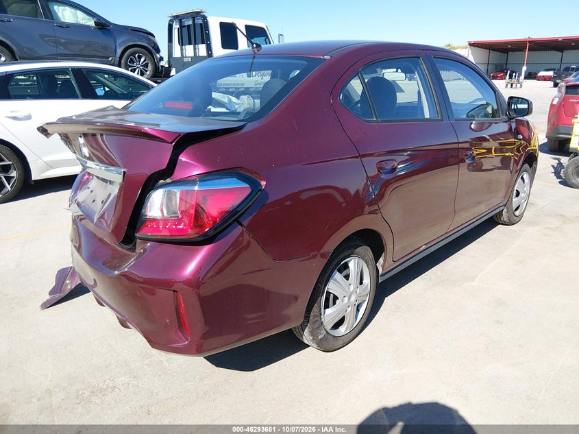 Vin: ml32fufj7phf03704, lot: 46793844, mitsubishi mirage g4 black edition/es/le 20234