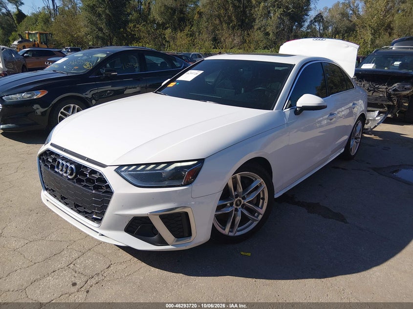 Vin: waueaaf4xpn009723, lot: 46793883, audi a4 premium plus 45 tfsi s line quattro s tronic 20232