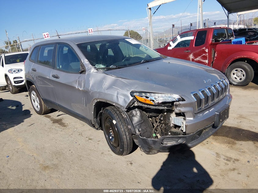 Vin: 1c4pjlab0hd218991, lot: 46793886, jeep cherokee sport fwd 20171