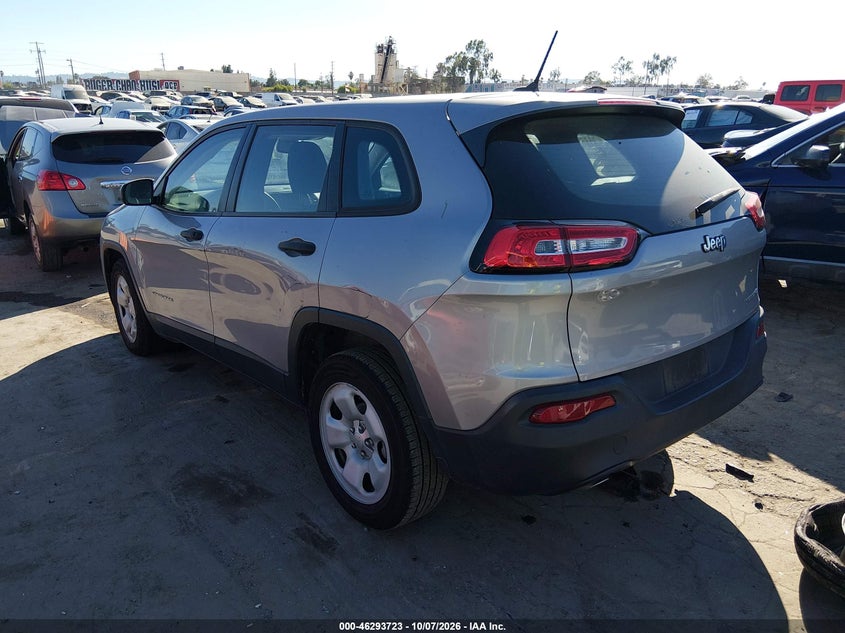 Vin: 1c4pjlab0hd218991, lot: 46793886, jeep cherokee sport fwd 20173