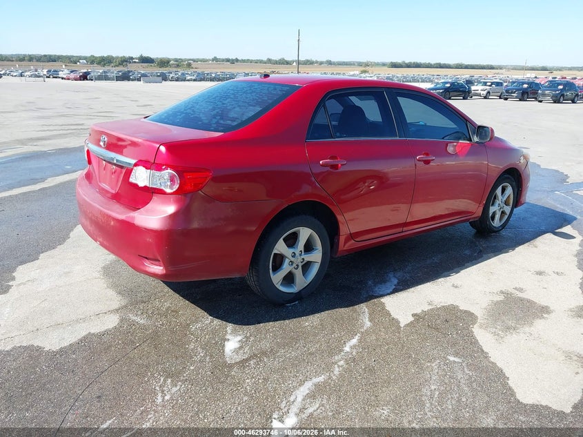 Vin: 5yfbu4ee9dp177697, lot: 46793909, toyota corolla le 20134