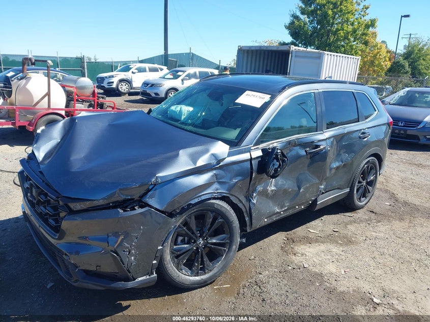 Vin: 5j6rs6h95pl004846, lot: 46793923, honda cr-v hybrid sport touring 20232