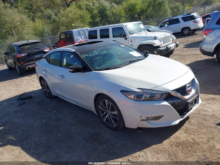 Vin: 1n4aa6ap5hc361787, lot: 46793924, nissan maxima 3.5 sl 20171