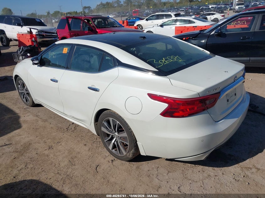 Vin: 1n4aa6ap5hc361787, lot: 46793924, nissan maxima 3.5 sl 20173