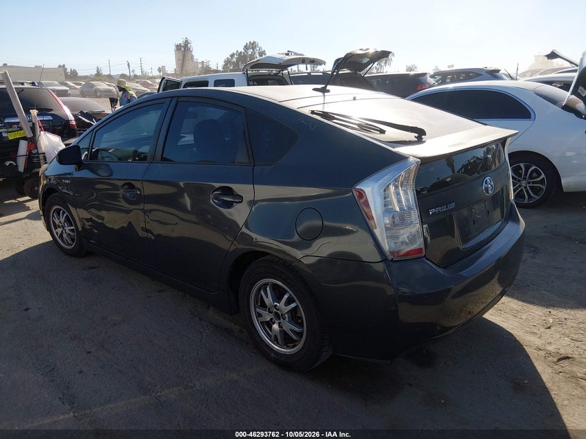 Vin: jtdkn3du7a0178109, lot: 46793925, toyota prius iii 20103