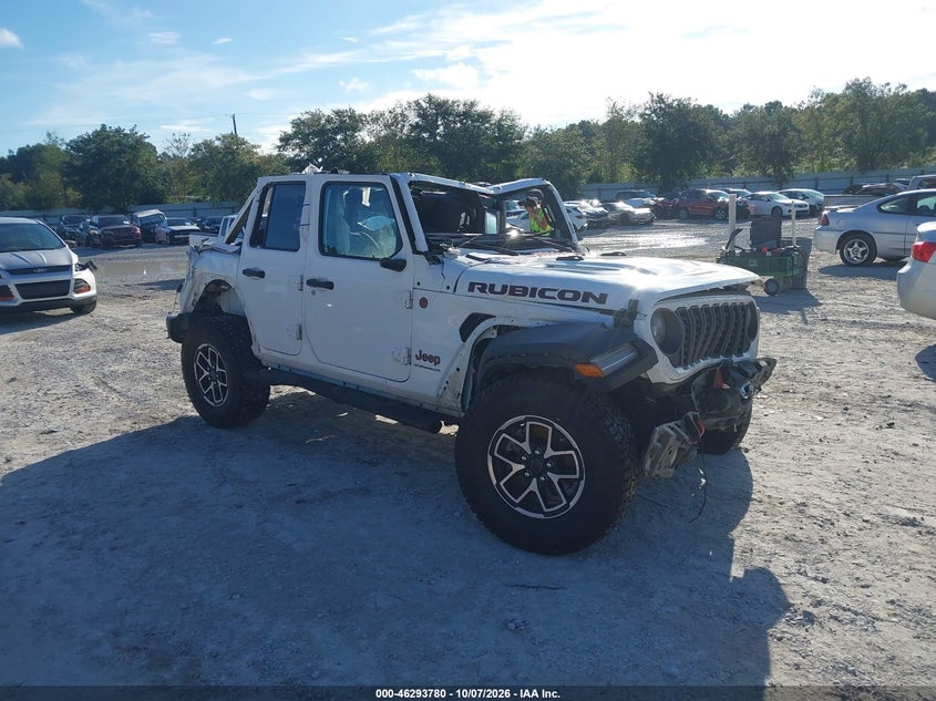 Vin: 1c4pjxfg3rw276305, lot: 46793943, jeep wrangler 4-door rubicon 4x4 20241
