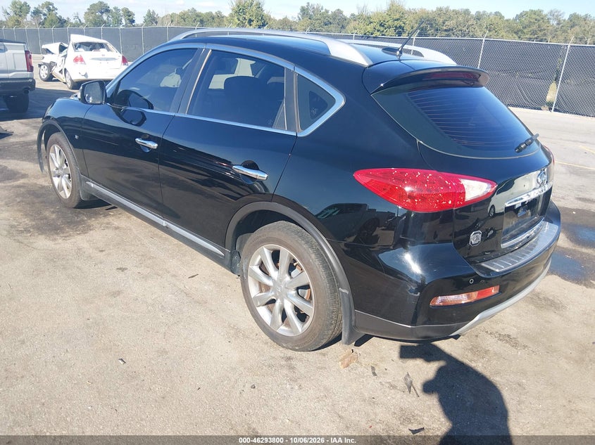Vin: jn1bj0rr8gm264337, lot: 46793963, infiniti qx50 20163