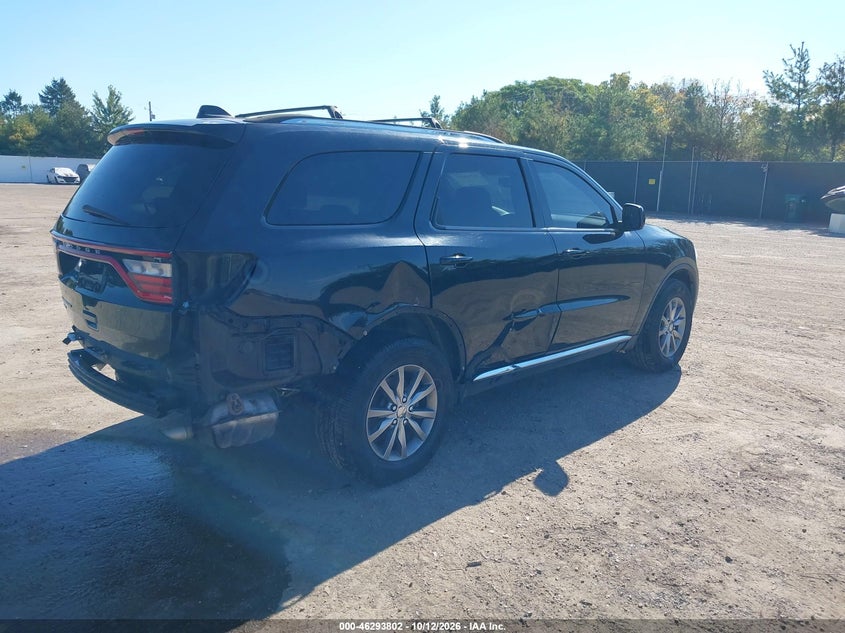Vin: 1c4rdjag6hc622139, lot: 46793965, dodge durango sxt awd 20174