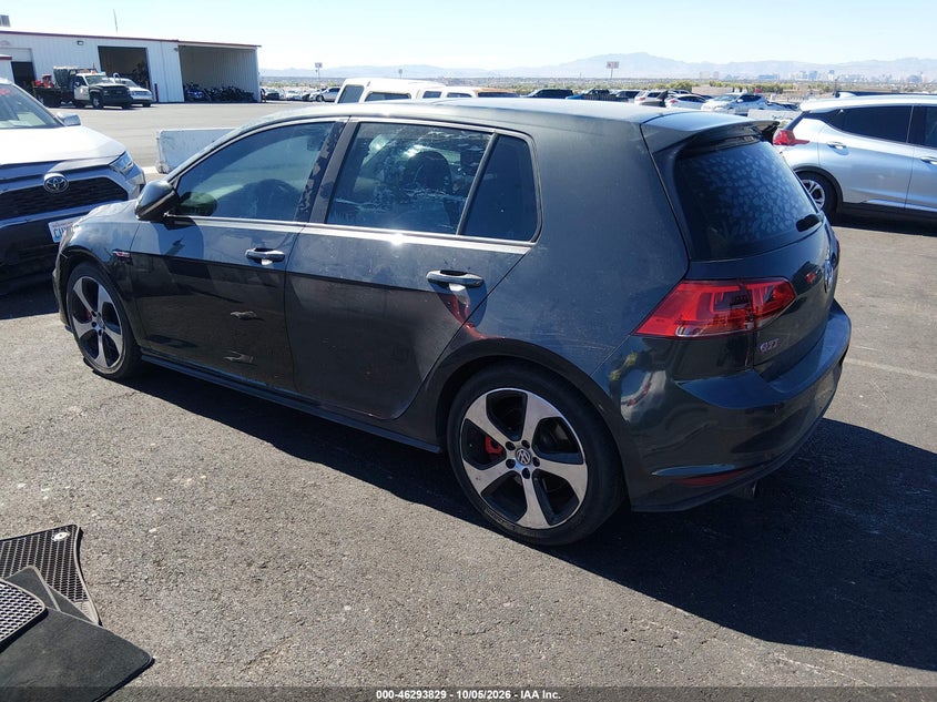 Vin: 3vw447au5hm065416, lot: 46793992, volkswagen golf gti autobahn 4-door/s 4-door/se 4-door/sport 4-door 20173