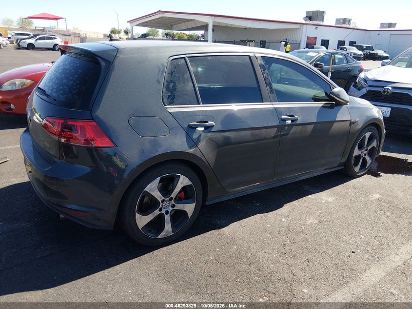 Vin: 3vw447au5hm065416, lot: 46793992, volkswagen golf gti autobahn 4-door/s 4-door/se 4-door/sport 4-door 20174