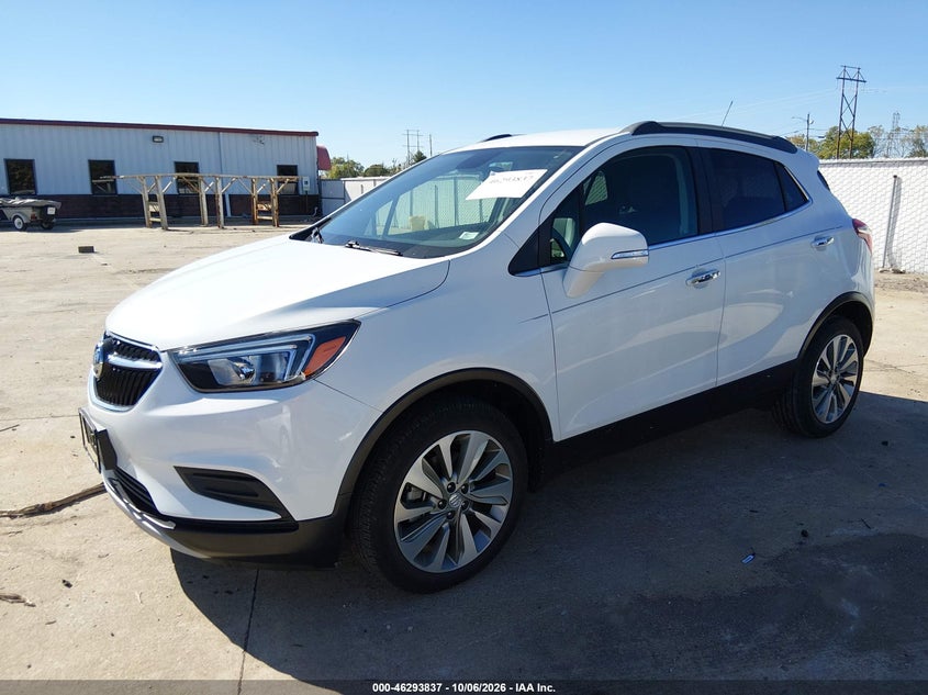 Vin: kl4cjasb9hb122025, lot: 46794000, buick encore preferred 20172