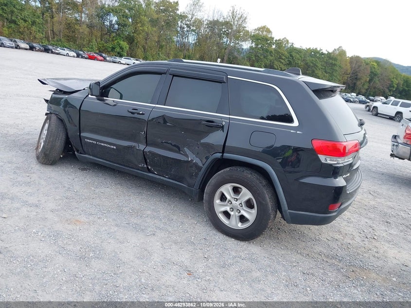 Vin: 1c4rjfag8gc456632, lot: 46794025, jeep grand cherokee laredo 20163