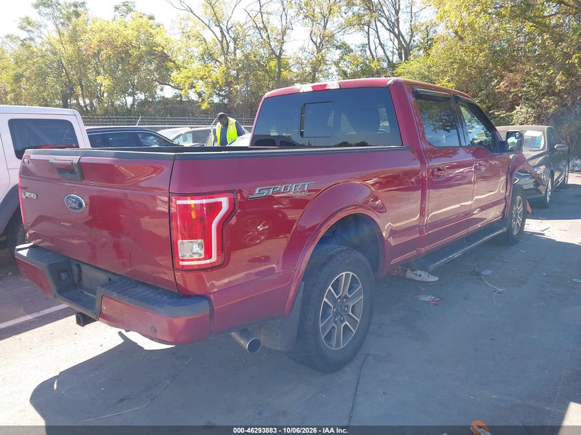 Vin: 1ftfw1ef5hke27735, lot: 46794046, ford f-150 xlt 20174