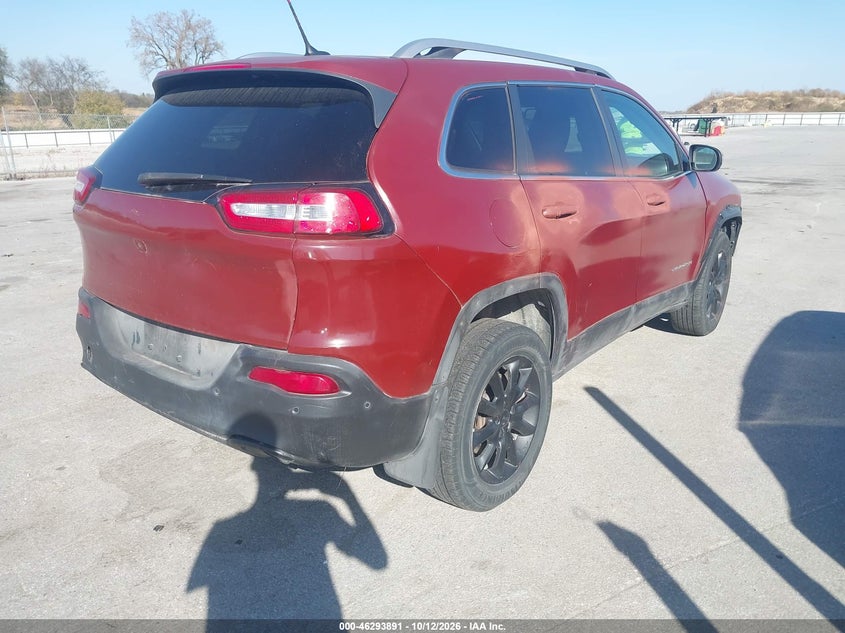 Vin: 1c4pjmds6ew280395, lot: 46794054, jeep cherokee limited 20144