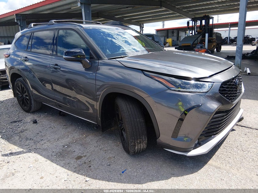 Vin: 5tdkdrah3rs545688, lot: 46794057, toyota highlander xse 20241