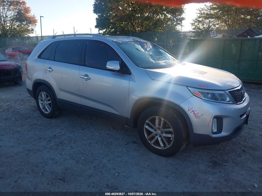 Vin: 5xyktca66fg631505, lot: 46794090, kia sorento lx 2015 img_1