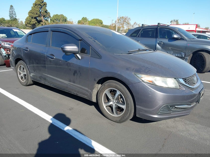 Vin: 2hgfb2f73fh553106, lot: 46794104, honda civic se 20151