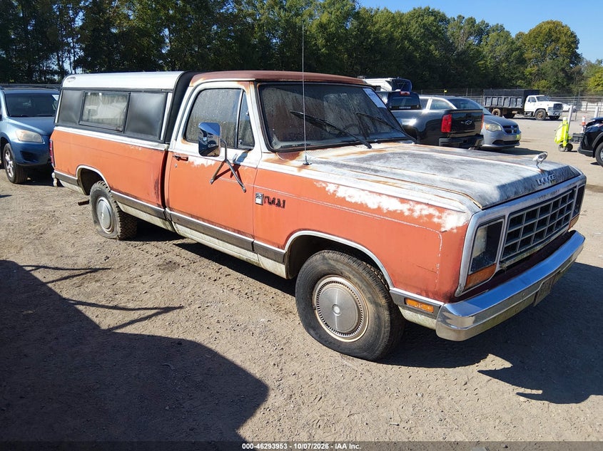 1984 DODGE D-SERIES D150