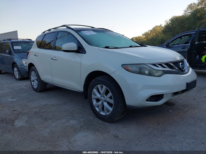 Vin: jn8az1mw4bw166329, lot: 46794125, nissan murano sv 20111