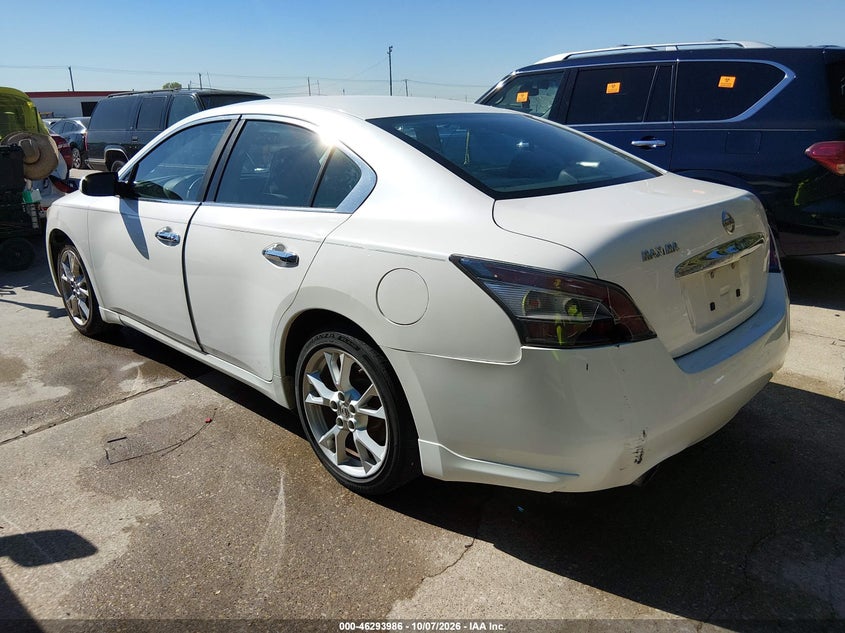 Vin: 1n4aa5ap8ec448444, lot: 46794149, nissan maxima 3.5 s 20143