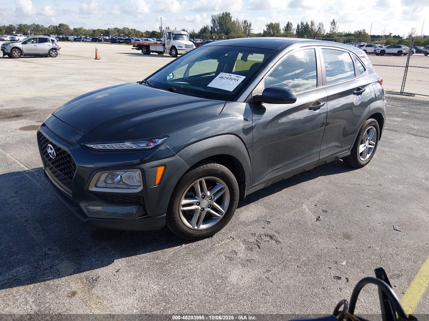 Vin: km8k12aa3mu627665, lot: 46794158, hyundai kona se 20212