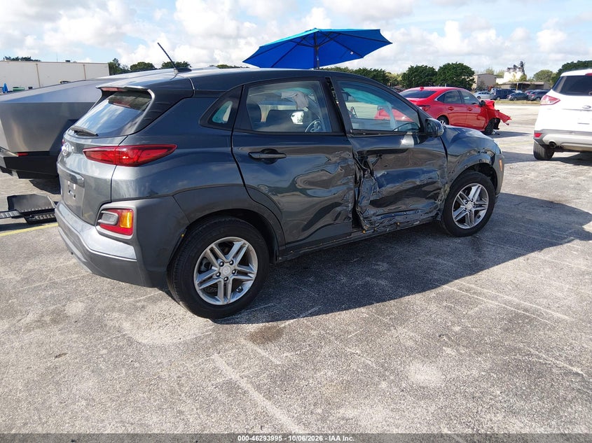 Vin: km8k12aa3mu627665, lot: 46794158, hyundai kona se 20214