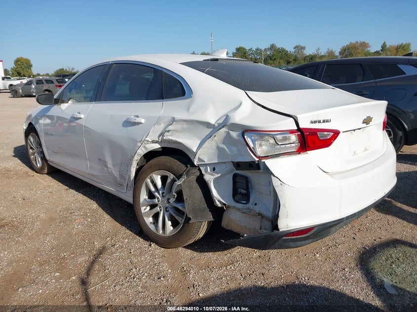 Vin: 1g1ze5st9gf309608, lot: 46794173, chevrolet malibu 1lt 20163
