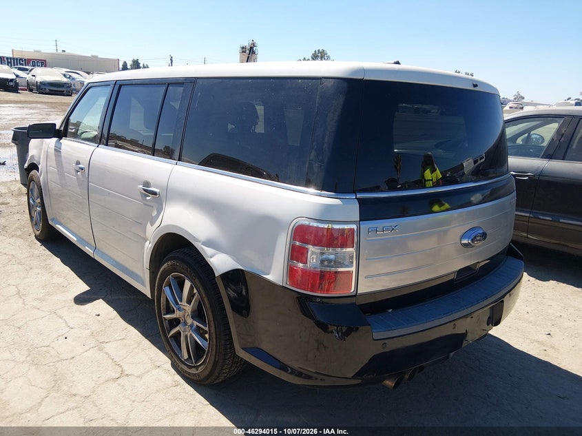 Vin: 2fmgk5cc1cbd16775, lot: 46794178, ford flex sel 20123