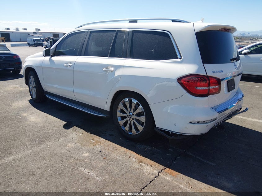 Vin: 4jgdf6ee9ha914255, lot: 46794199, mercedes-benz gls 450 4matic 20173