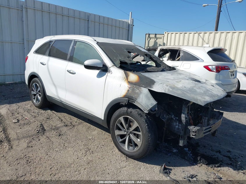 Vin: 5xyph4a50kg547629, lot: 46794204, kia sorento 3.3l ex 2019 img_1