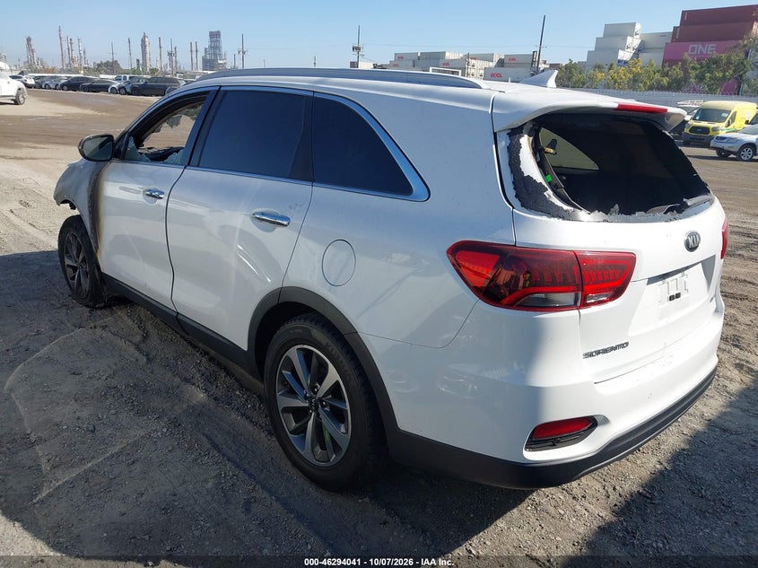Vin: 5xyph4a50kg547629, lot: 46794204, kia sorento 3.3l ex 20193