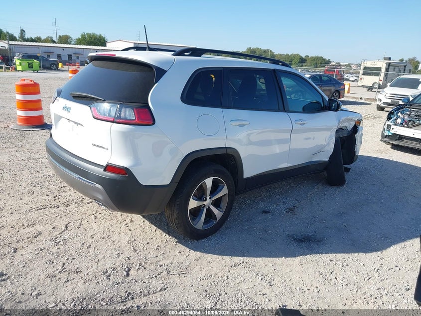 Vin: 1c4pjmdx5nd525744, lot: 46794216, jeep cherokee limited 4x4 20224